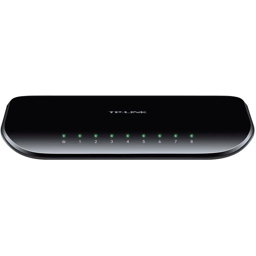 TP-LINK Tp-Link 8-port Desktop Gigabit Switch, 8 10/100/1000M RJ45 ports, plastic case