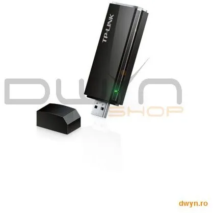 TP-LINK TP-Link, Adaptor Wireless AC1200, USB3.0, Dual-Band, Realtek, 2T2R, 867Mbps 5GHz + 300Mbps 2.4GHz