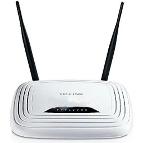 TP-LINK TP-Link, Router Wireless N 300Mbps, 2.4GHz, 4 porturi 10/100, SPI Firewall, 2 antene interne, Broadc