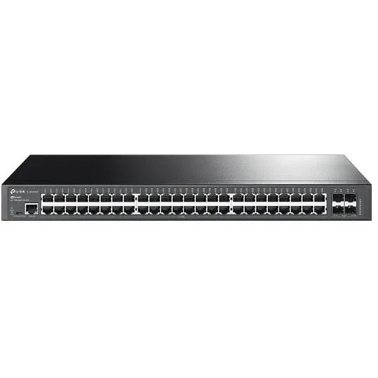 TP-LINK TP-LINK TL-SG3452X Switch JetStream Cu Management | 48× Porturi Gigabit L2+ Si 4× Sloturi 10GE SFP+, Interfata: 48× Poturi RJ45