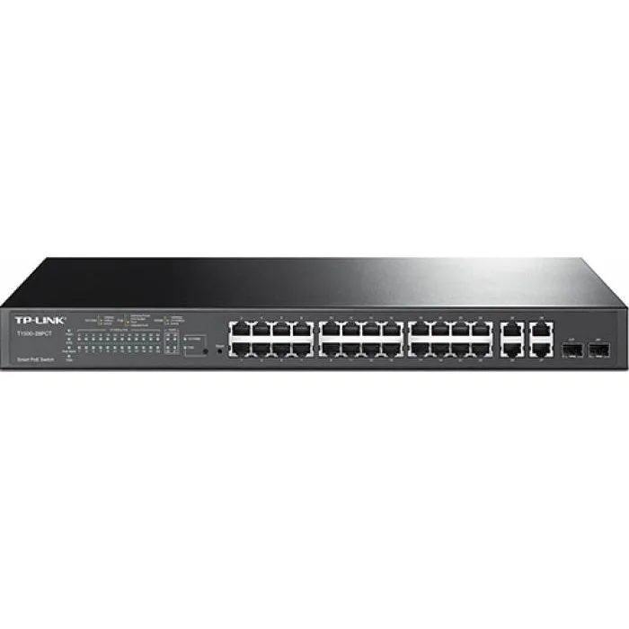 TP-LINK Tp-Link Tl-Sl2428p Gigabit 24-Porturi + 4 Poe Smart Switch