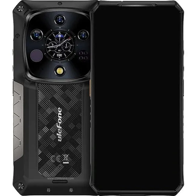 Ulefone Telefon mobil Ulefone Armor 28 Ultra, 5G, 6.67 AMOLED, 16GB RAM, 1TB ROM, Night Vision, Android 15, Mediatek Dimensity 9300+, WiFi 7, 10600mAh Dual SIM, Negru