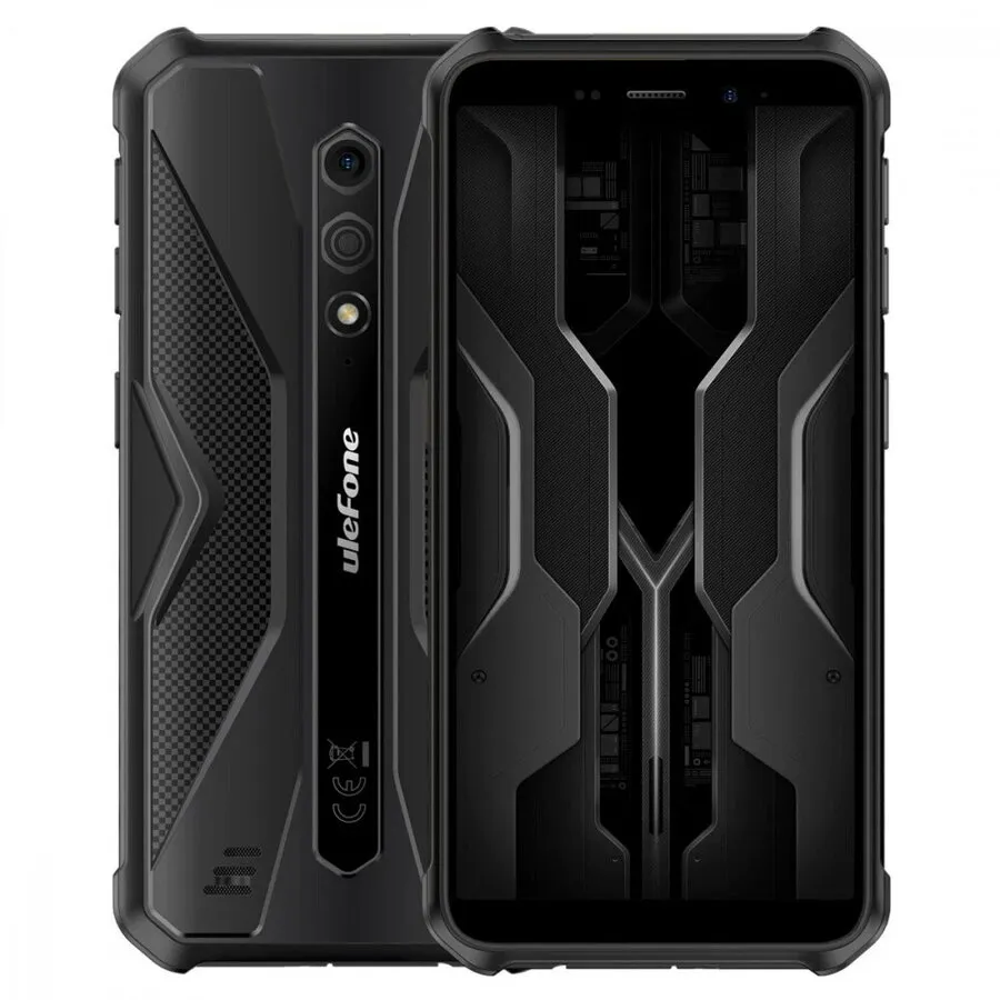 Ulefone Telefon mobil Ulefone Armor X12 Pro, 4G, IPS 5.45, 8GB RAM, 64GB,  Android 13, MediaTek Helio G36, NFC, 4860mAh, Dual SIM, Negru