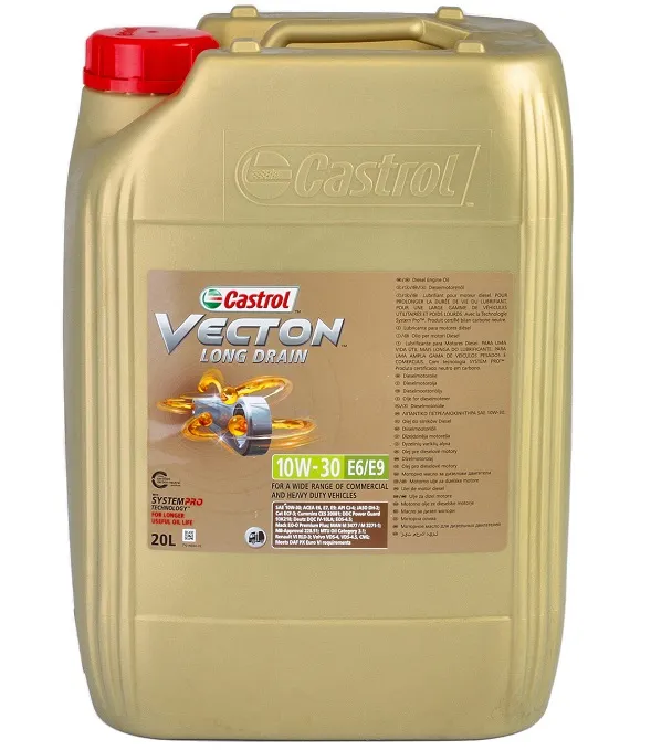 Ulei motor CASTROL VECTON Long Drain E6 E9 10W30 15A1A9 20L 20L