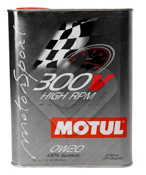 Ulei motor MOTUL 300V HIGH RPM 0W20 2L 2L