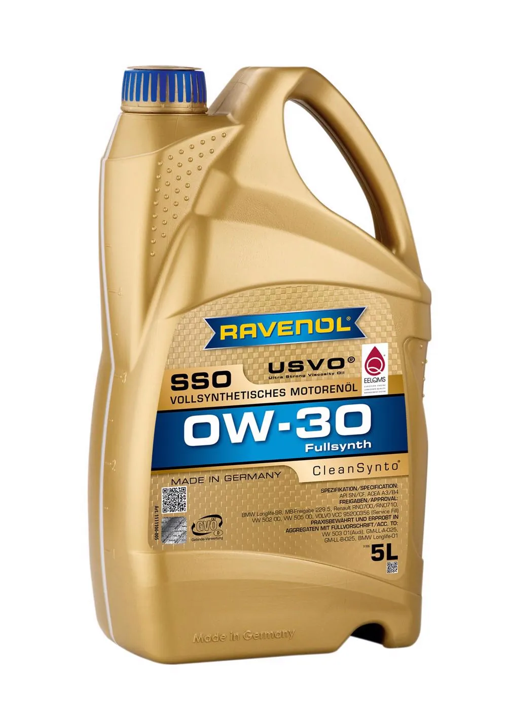 Ulei motor Ravenol SSO USVO SAE 0W-30 5L