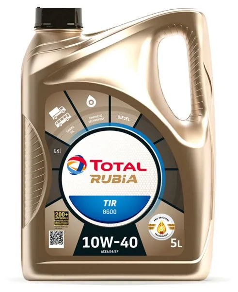 Ulei motor TOTAL RUBIA 8600 10W40 5L