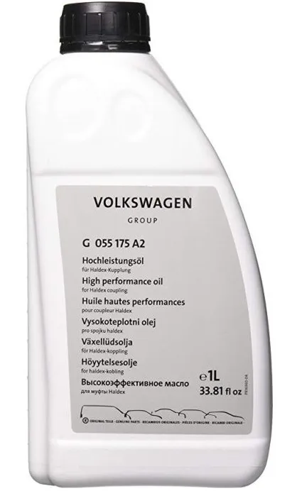 Ulei special cuplaj Haldex VW Group G055175A2, volum 1 litru, galben, VW TL 52175-X, pentru sisteme cu tractiune integrala 1L