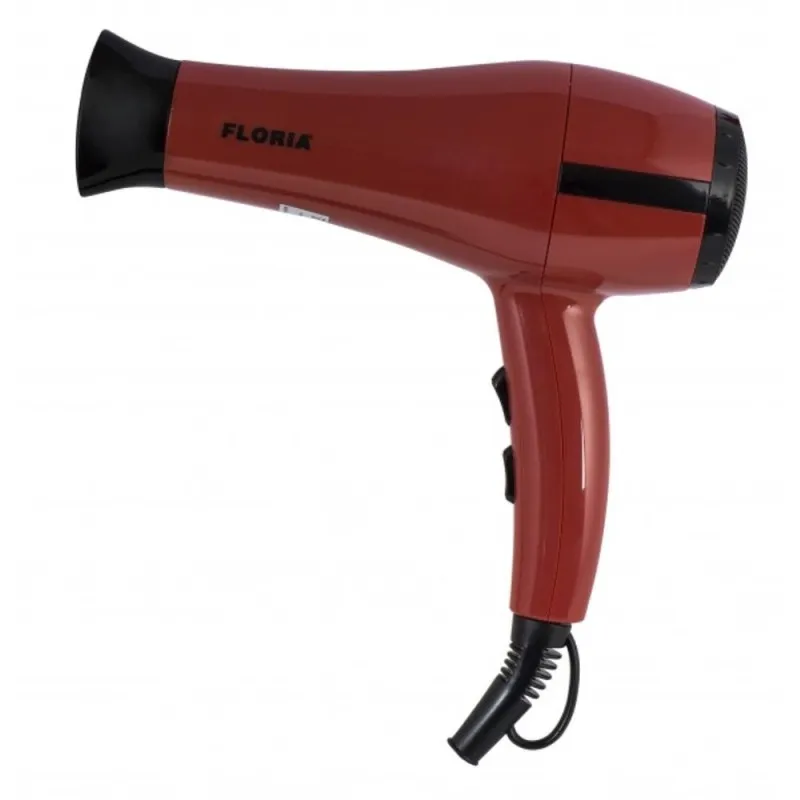 Uscator de Par, 2 Trepte de Viteza, Putere 1800W, Rosu