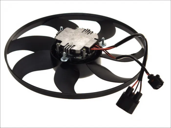 Ventilator radiator AUDI A3; SEAT ALTEA, IBIZA IV, LEON, TOLEDO III; SKODA OCTAVIA II, SUPERB II, YETI; VW CADDY III, EOS, GOLF PLUS, GOLF V, GOLF VI, JETTA III, PASSAT, POLO, SCIROCCO 1.4-2.0D dupa 2