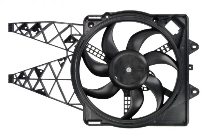 Ventilator radiator (cu carcasa) CHRYSLER DELTA; FIAT BRAVO II; LANCIA DELTA III 1.4-2.0D dupa 2006