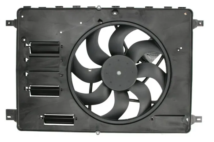 Ventilator radiator (cu carcasa, cu controler) potrivit FORD GALAXY II, GALAXY MK II, KUGA I, MONDEO IV, S-MAX 1.6-2.5 05.06-06.15