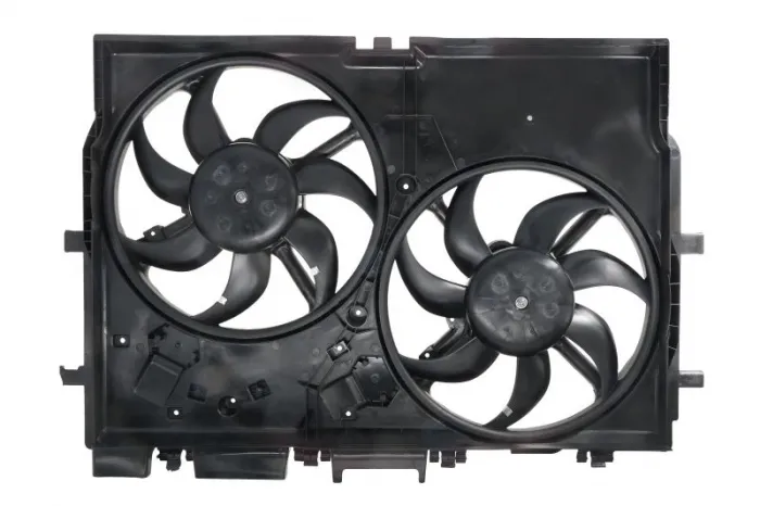 Ventilator radiator (cu carcasa, dublu) FIAT DUCATO 2.2D 2.3D 3.0D dupa 2006