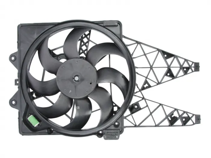 Ventilator radiator (cu carcasa) FIAT BRAVO II 1.4 1.6D 1.9D intre 2007-2014