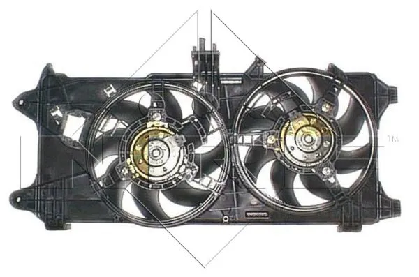 Ventilator radiator (cu carcasa) FIAT DOBLO, DOBLO CARGO 1.3D 1.9D dupa 2001