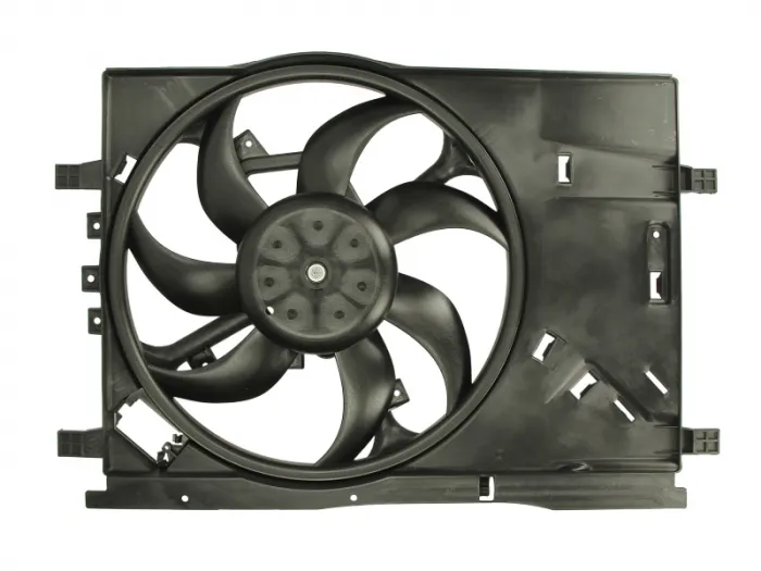 Ventilator radiator (cu carcasa) FIAT GRANDE PUNTO, PUNTO, PUNTO EVO; OPEL CORSA D 0.9-1.4LPG dupa 2005