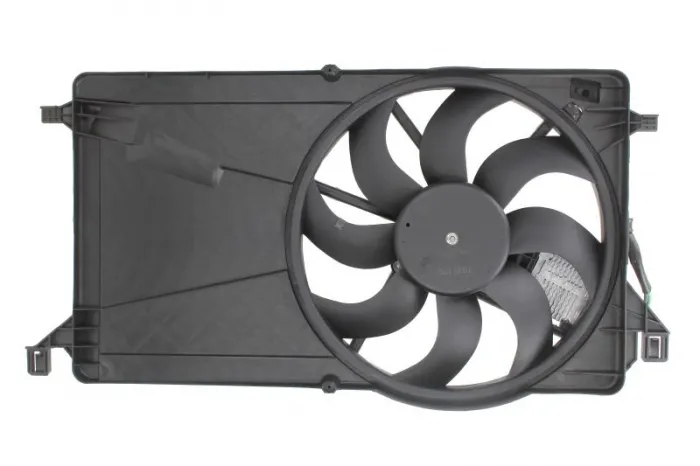 Ventilator radiator (cu carcasa) FORD C-MAX, FOCUS C-MAX, FOCUS II; MAZDA 3 1.4-2.0D intre 2003-2012