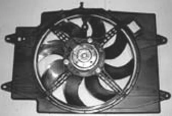 Ventilator radiator (cu carcasa) potrivit ALFA ROMEO 147, GT 1.8 1.9D 2.0 10.00-09.10