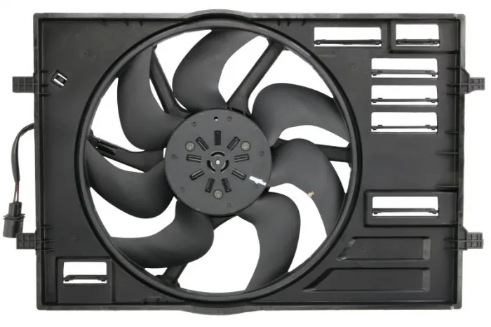 Ventilator radiator (cu carcasa) potrivit AUDI A3, Q2; SEAT ATECA, LEON, LEON SC, LEON ST; SKODA OCTAVIA III; VW GOLF ALLTRACK VII, GOLF SPORTSVAN VII, GOLF VII, TOURAN, T-ROC 1.0-Electric 04.12-