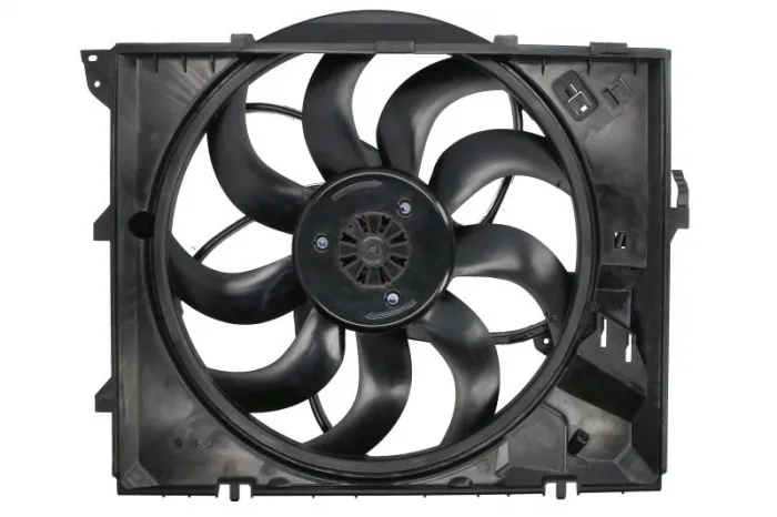 Ventilator radiator (cu carcasa) potrivit BMW 1 (E81), 1 (E82), 1 (E87), 1 (E88), 3 (E90), 3 (E91), 3 (E92), 3 (E93), X1 (E84) 2.0 2.5 3.0 12.04-10.13