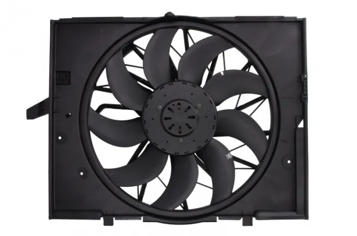 Ventilator radiator (cu carcasa) potrivit BMW 5 (E39), 5 (E60), 5 (E61), 6 (E63), 6 (E64), 7 (E65, E66, E67) 2.0-4.8 09.00-12.10