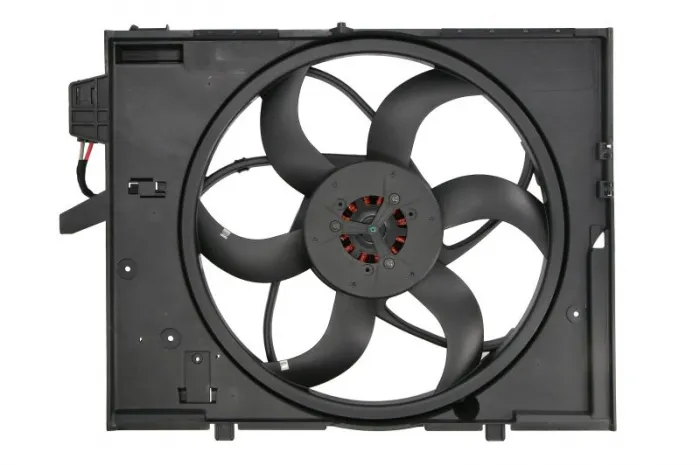 Ventilator radiator (cu carcasa) potrivit BMW 5 (E60), 5 (E61) 2.2 2.5 3.0 12.01-12.10