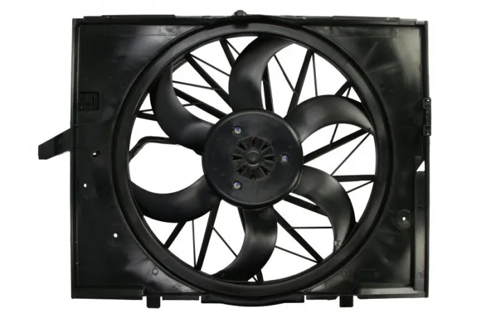 Ventilator radiator (cu carcasa) potrivit BMW 5 (E60), 5 (E61), 6 (E63), 6 (E64) 2.0-4.4 09.03-12.10