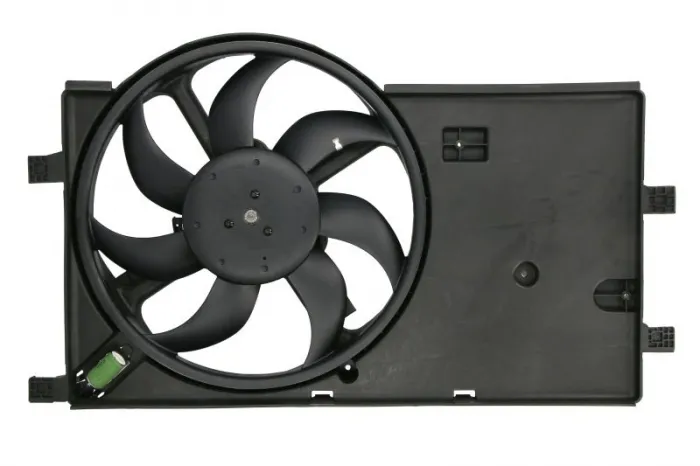 Ventilator radiator (cu carcasa) potrivit CITROEN NEMO, NEMO MINIVAN; FIAT FIORINO MINIVAN, QUBO; PEUGEOT BIPPER, BIPPER TEPEE 1.3D-1.4D 11.07-