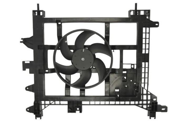 Ventilator radiator (cu carcasa) potrivit DACIA DUSTER, DUSTER SUV; RENAULT DUSTER 1.5D-1.6LPG 04.10-