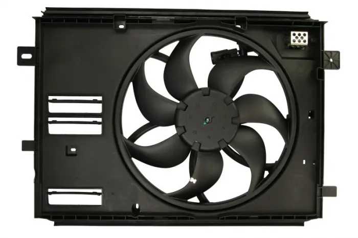 Ventilator radiator (cu carcasa) potrivit DS DS 7; PEUGEOT 308 II, 508 II, RIFTER 1.2 1.6 1.6H 06.14-