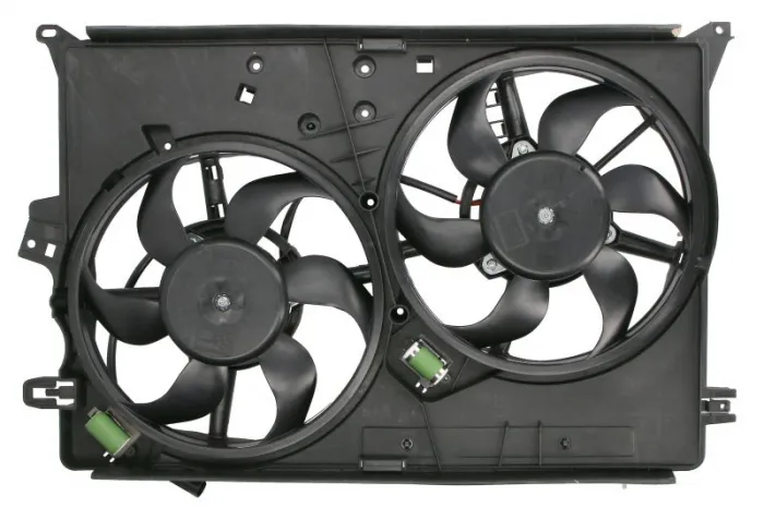 Ventilator radiator (cu carcasa) potrivit FIAT 500X; JEEP RENEGADE 1.4 2.0D 07.14-