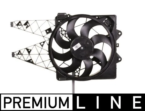 Ventilator radiator (cu carcasa) potrivit FIAT BRAVO II 1.4 1.4LPG 04.07-12.14