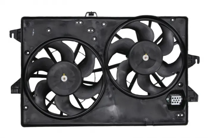 Ventilator radiator (cu carcasa) potrivit FORD COUGAR, MONDEO I, MONDEO II, MONDEO III 1.6-2.5 02.93-03.07