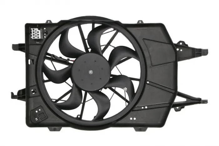 Ventilator radiator (cu carcasa) potrivit FORD FOCUS I, FOCUS I KOMBI 1.4-2.0 08.98-03.05