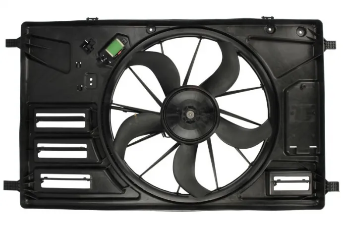 Ventilator radiator (cu carcasa) potrivit FORD TOURNEO CUSTOM V362, TRANSIT CUSTOM V362, TRANSIT V363 2.0D 2.0DH 2.2D 09.12-