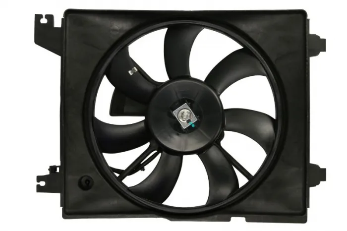 Ventilator radiator (cu carcasa) potrivit HYUNDAI COUPE I, COUPE II, TIBURON 1.6 2.0 2.7 08.00-08.09