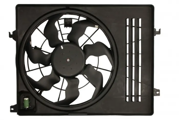 Ventilator radiator (cu carcasa) potrivit HYUNDAI IX35; KIA SPORTAGE III 1.6 2.0 08.09-12.15