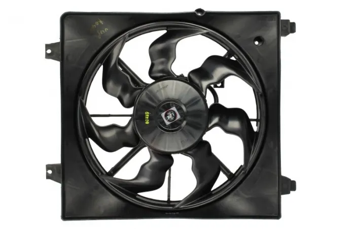 Ventilator radiator (cu carcasa) potrivit HYUNDAI SANTA FE I, SANTA FE II 2.7 02.01-12.12