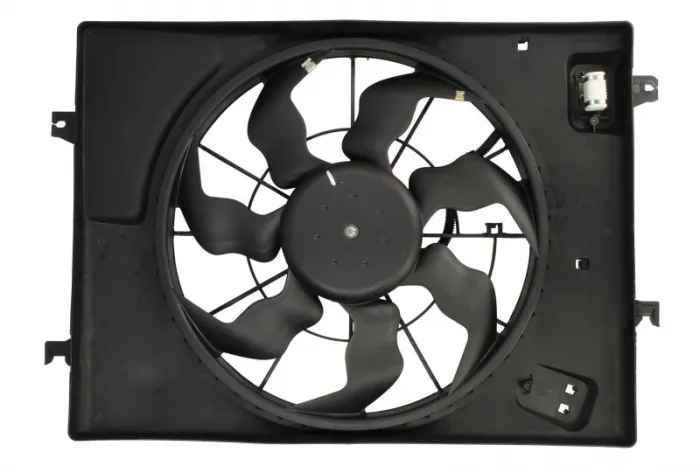 Ventilator radiator (cu carcasa) potrivit HYUNDAI TUCSON, TUCSON SUV 2.0 2.0D 2.0LPG 06.04-