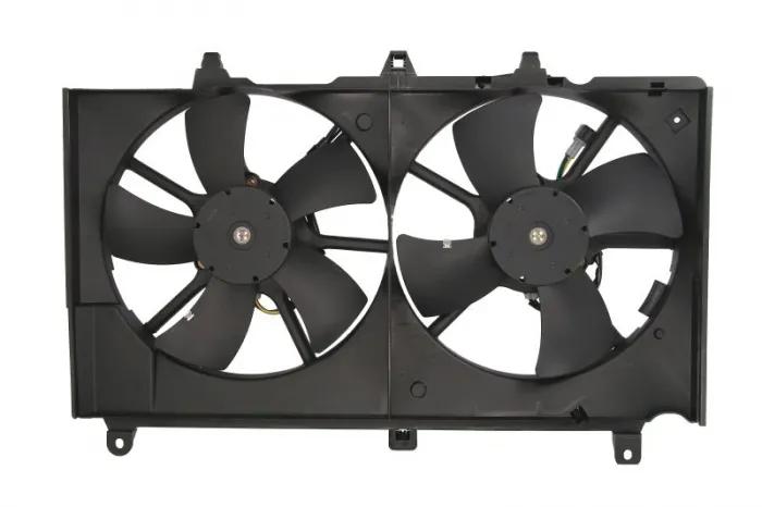Ventilator radiator (cu carcasa) potrivit INFINITI G; NISSAN 350Z 3.5 09.02-