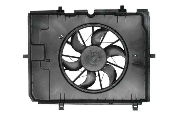 Ventilator radiator (cu carcasa) potrivit MERCEDES C T-MODEL (S202), C (W202), E T-MODEL (S210), E (W210) 1.8-3.2 03.93-03.03