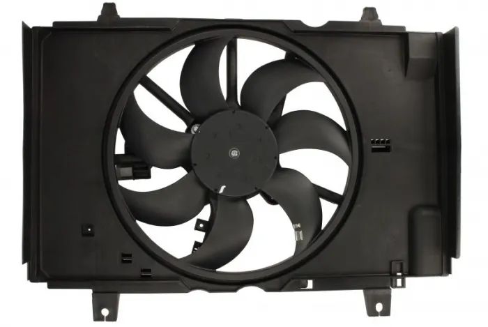 Ventilator radiator (cu carcasa) potrivit NISSAN JUKE 1.6 06.10-12.19
