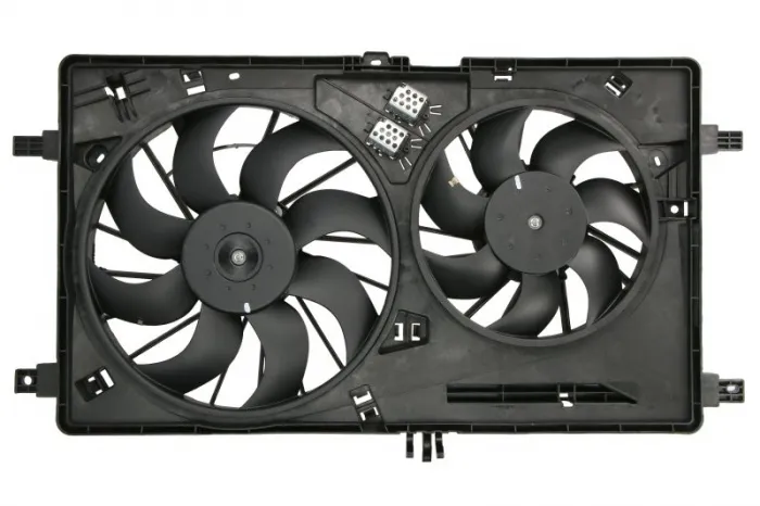 Ventilator radiator (cu carcasa) potrivit RENAULT MASTER III 2.3D 02.10-