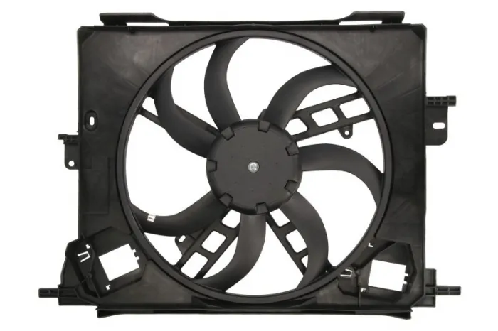 Ventilator radiator (cu carcasa) potrivit RENAULT TWINGO III; SMART FORFOUR, FORTWO 0.9 0.9LPG 1.0 07.14-