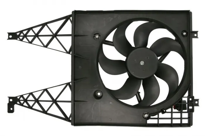 Ventilator radiator (cu carcasa) potrivit SEAT LEON; SKODA OCTAVIA I; VW BORA, BORA I, POLO, POLO III 1.0-2.0 07.95-12.13
