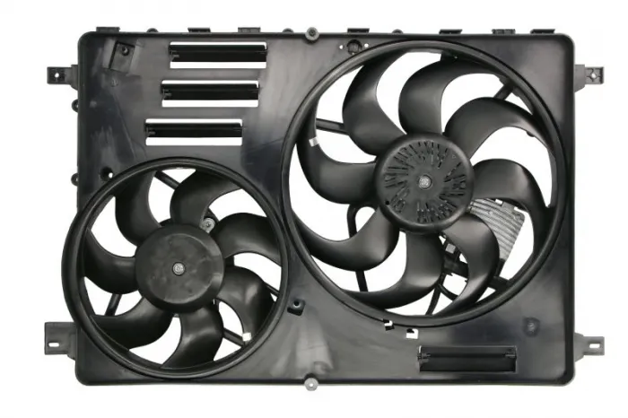 Ventilator radiator (cu carcasa) potrivit VOLVO S60 II, S80 II, V60 I, V60 II, V70 II, V70 III, V70 III KOMBI, XC60 I, XC60 II, XC70 II 2.0-4.4 05.05-12.21