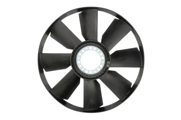 Ventilator radiator (diameter 654mm, numar lame 8) potrivit MERCEDES ATEGO, ATEGO 2, AXOR, AXOR 2, CITARO (O 530), CONECTO (O 345), ECONIC, OH, TOURINO (O 510), TOURO (O 500) 925.972-OM926.996 01.98-