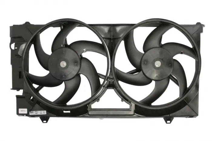 Ventilator radiator Dreapta (cu carcasa) potrivit CITROEN BERLINGO, BERLINGO MINIVAN, XSARA, XSARA HATCHBACK, XSARA KOMBI; PEUGEOT 306, 406, PARTNER, PARTNER MINIVAN 1.5D-2.0D 05.93-12.15