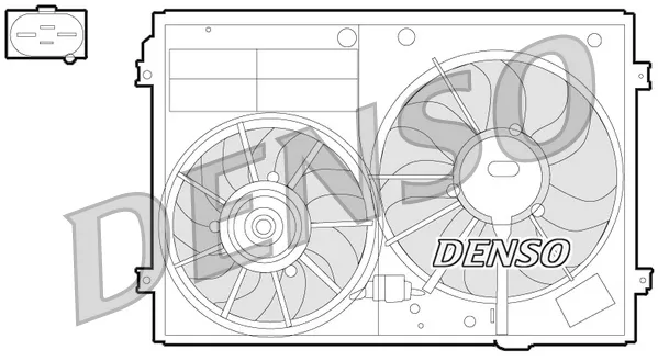 Ventilator radiator Dreapta Stanga (cu carcasa) potrivit AUDI A3, TT; SEAT ALTEA, ALTEA XL, LEON, TOLEDO III; SKODA OCTAVIA II, SUPERB II; VW BEETLE, CADDY III 1.2-3.6 02.03-07.19