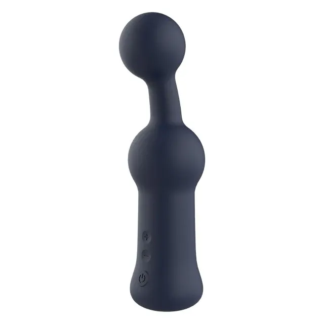 Vibrator flexibil DREAMTOYS Startroopers Astronaut, 10 funcții de vibrație, rezistent la apă IPX6, lungime 18.6 cm, albastru